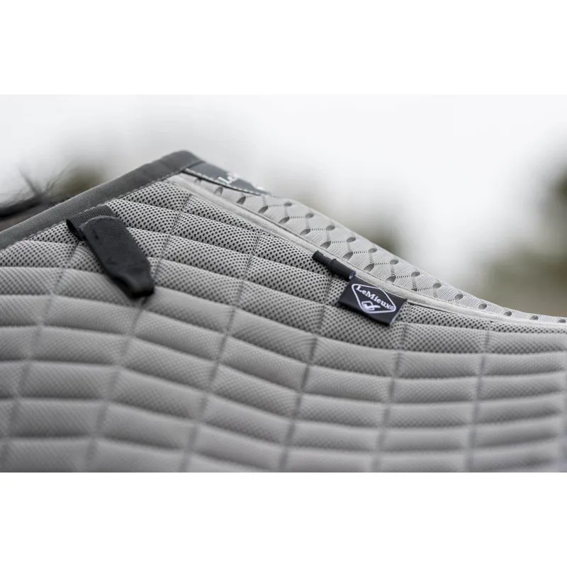 LeMieux Self-Cool Close Contact Square Polar Grey Large 5 LeMieux Self-Cool Close Contact Square Polar Grey Large - Image 3