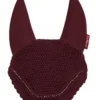 LeMieux Diamante Acoustic Fly Hood Burgundy 2 LeMieux Diamante Acoustic Fly Hood Burgundy -Equestrian Supplies Shop LeMieux Diamante Acoustic Fly Hood 3