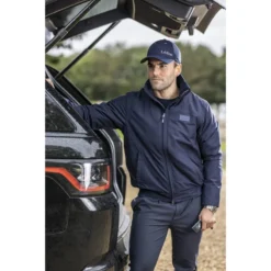 LeMieux Elite Mens Crew Jacket Navy -Equestrian Supplies Shop LeMieux Elite Mens Crew Jacket Navy 4