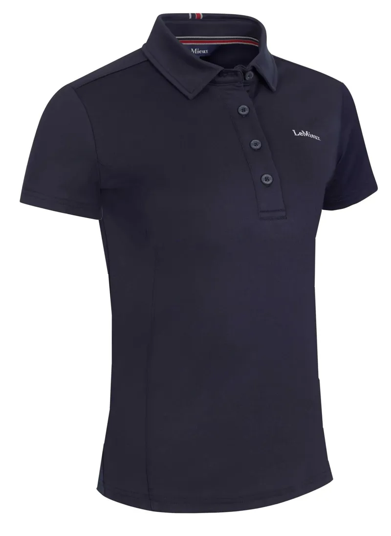 LeMieux Elite Mens Polo Shirt Navy 3 LeMieux Elite Mens Polo Shirt Navy