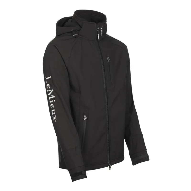LeMieux Elite Mens Soft Shell Jacket Black 4 LeMieux Elite Mens Soft Shell Jacket Black - Image 2