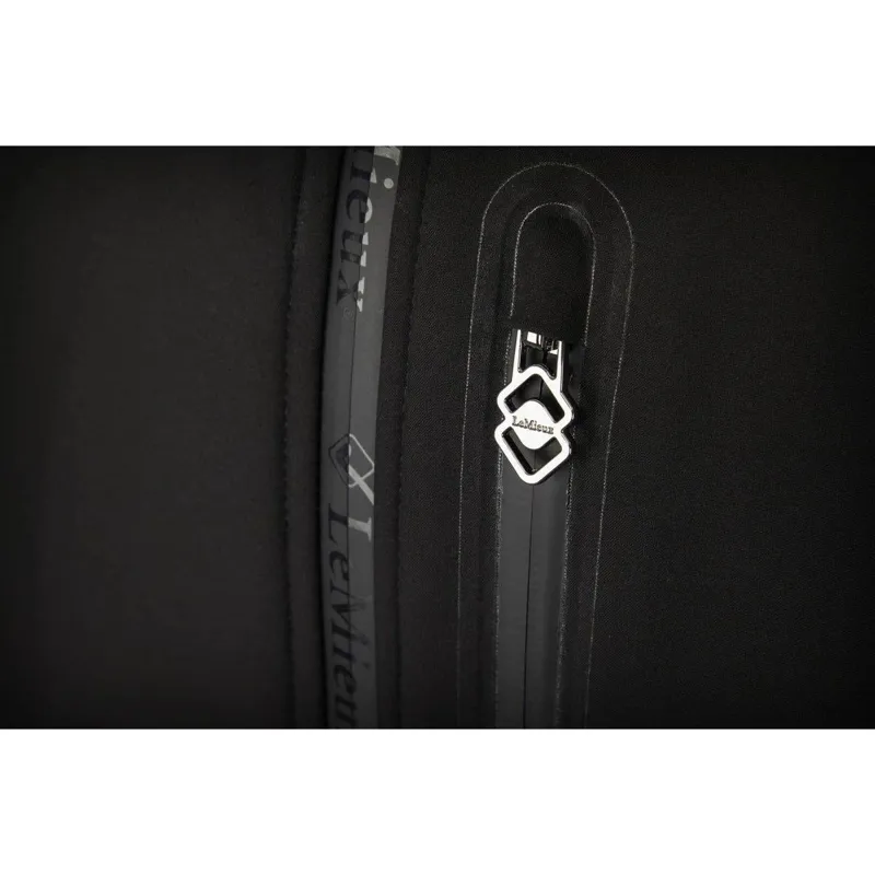 LeMieux Elite Mens Soft Shell Jacket Black 7 LeMieux Elite Mens Soft Shell Jacket Black - Image 5