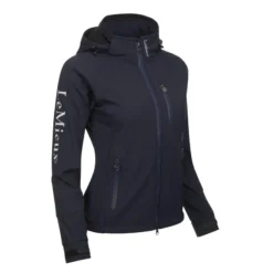 LeMieux Elite Ladies Soft Shell Jacket Navy 10 LeMieux Elite Ladies Soft Shell Jacket Navy -Equestrian Supplies Shop LeMieux Elite Womens Soft Shell Jacket Navy 2