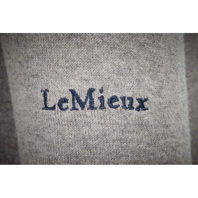 LeMieux Elite Ladies V-Neck Jumper Grey 5 LeMieux Elite Ladies V-Neck Jumper Grey - Image 3