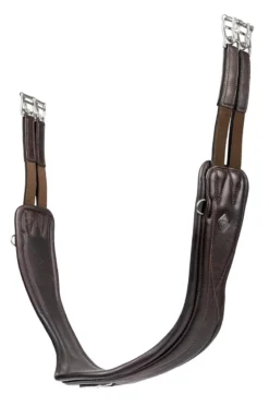 LeMieux Gel-Tek Anatomic Jumping Girth Brown