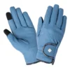 LeMieux Junior Classic Riding Gloves Ice Blue 1 LeMieux Junior Classic Riding Gloves Ice Blue -Equestrian Supplies Shop LeMieux Junior Classic Riding Gloves Ice Blue 1