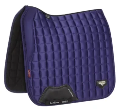 LeMieux Loire Memory Dressage Square Ink Blue Large