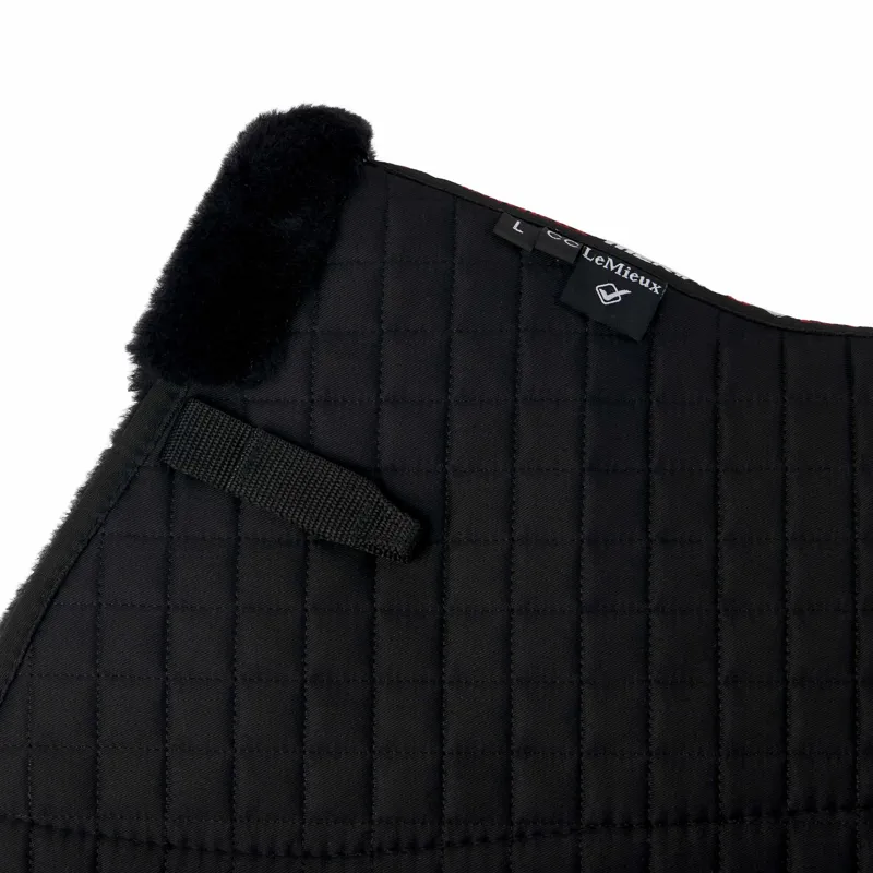 LeMieux Merino+ Close Contact Square Half Lined Black 4 LeMieux Merino+ Close Contact Square Half Lined Black - Image 2