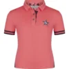 LeMieux Mini Polo Shirt Papaya 1 LeMieux Mini Polo Shirt Papaya -Equestrian Supplies Shop LeMieux Mini Polo Shirt Papaya 2