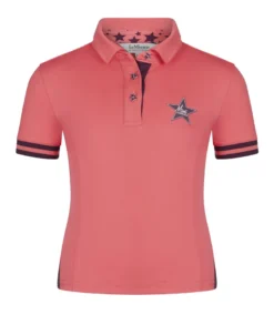 LeMieux Mini Polo Shirt Papaya