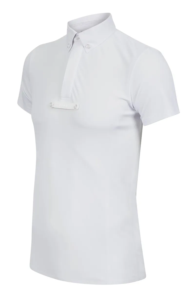 LeMieux Mens Competition Shirt White 5 LeMieux Mens Competition Shirt White - Image 3