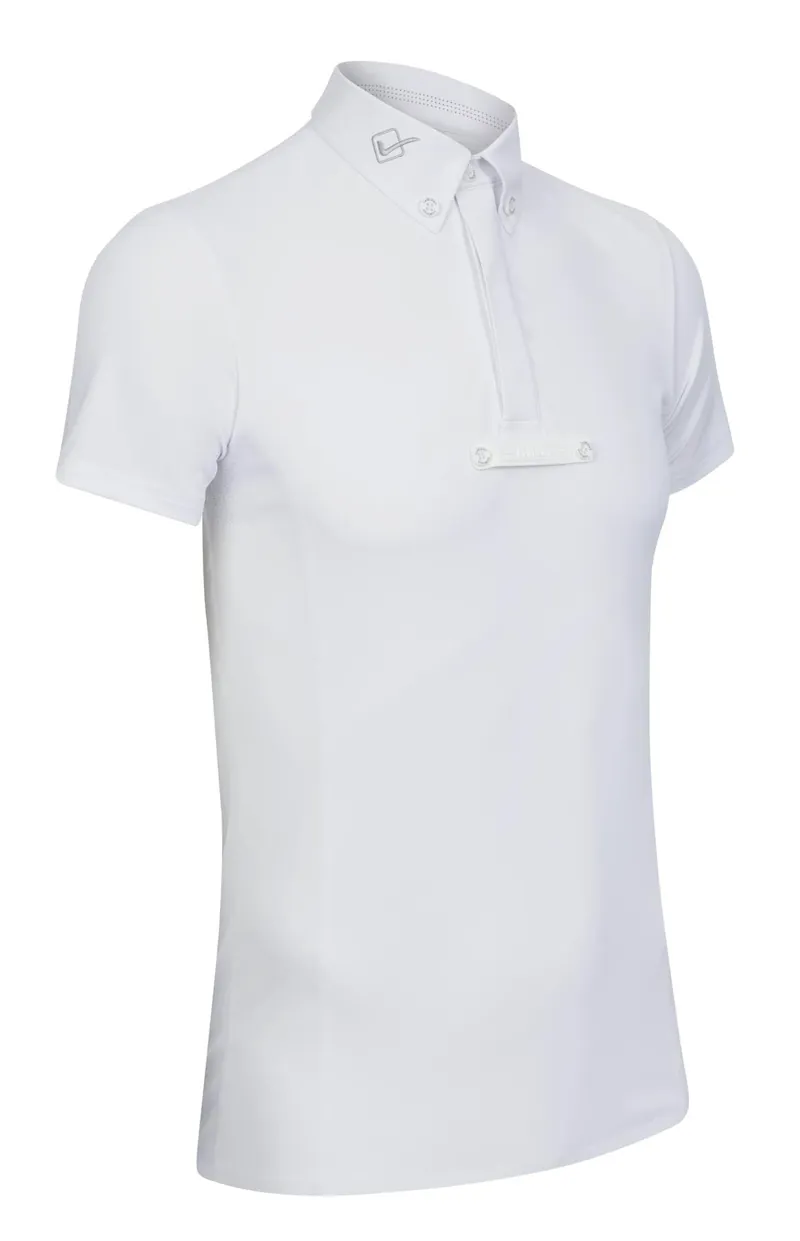 LeMieux Mens Competition Shirt White 4 LeMieux Mens Competition Shirt White - Image 2