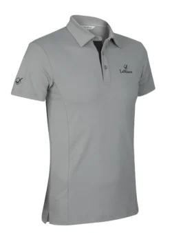 LeMieux Mens Polo Shirt Grey -Equestrian Supplies Shop LeMieux Monsieur Mens Polo Shirt Grey 3