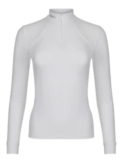 LeMieux Olivia Long Sleeve Show Shirt White