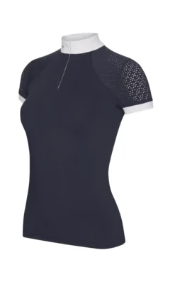 LeMieux Olivia Short Sleeve Show Shirt Navy 10 LeMieux Olivia Short Sleeve Show Shirt Navy -Equestrian Supplies Shop LeMieux Olivia Short Sleeve Show Shirt Navy 2