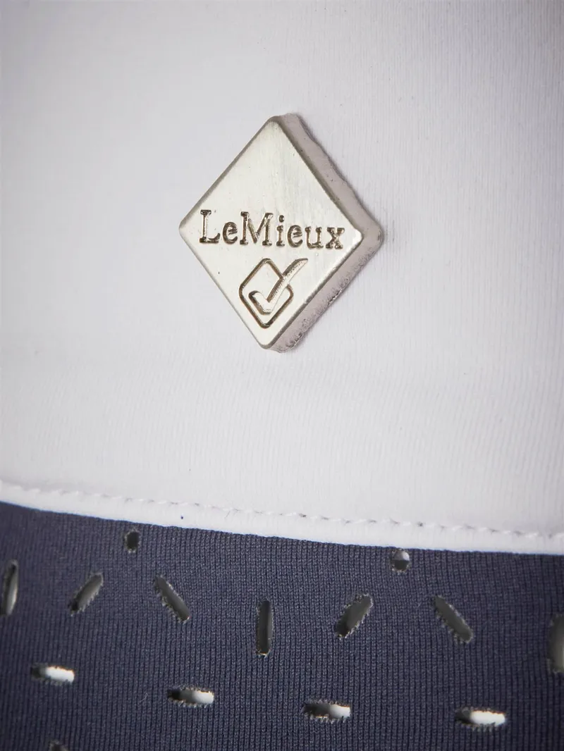 LeMieux Olivia Short Sleeve Show Shirt Navy 7 LeMieux Olivia Short Sleeve Show Shirt Navy - Image 5