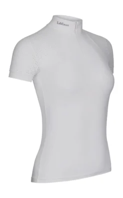 LeMieux Olivia Short Sleeve Show Shirt White 9 LeMieux Olivia Short Sleeve Show Shirt White -Equestrian Supplies Shop LeMieux Olivia Short Sleeve Show Shirt White 3