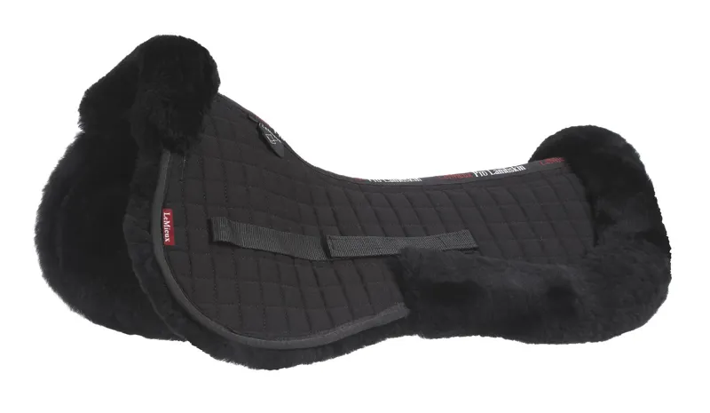 LeMieux Merino+ Half Pad Black 3 LeMieux Merino+ Half Pad Black