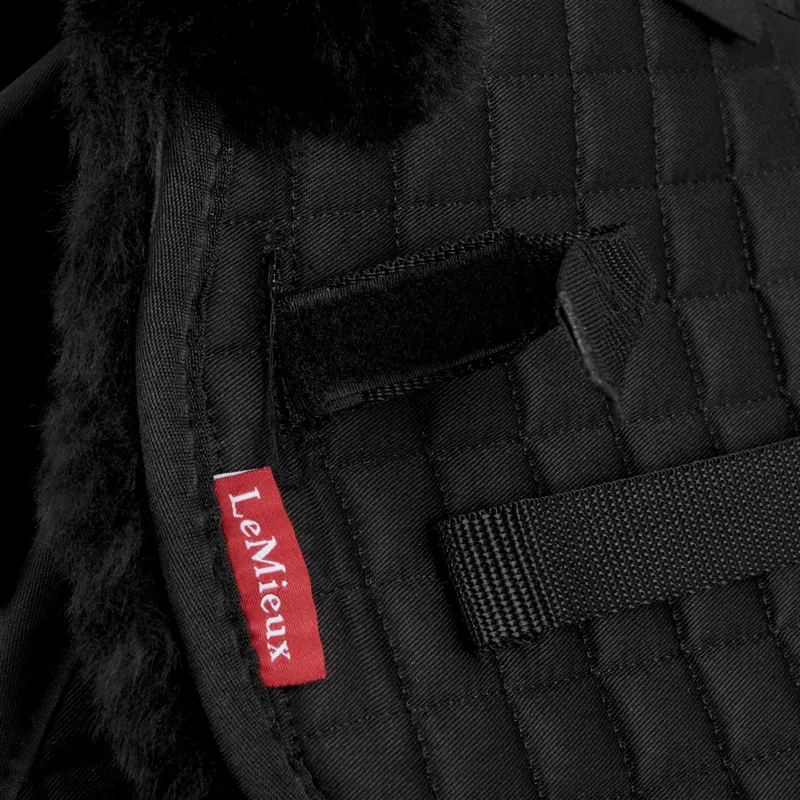 LeMieux Merino+ Half Pad Black 4 LeMieux Merino+ Half Pad Black - Image 2