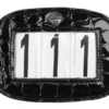 LeMieux Saddle Number Holder Square Black Crocodile -Equestrian Supplies Shop LeMieux Saddle Pad Number Holder Square 3