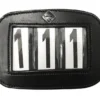 LeMieux Saddle Number Holder Square Black Plain