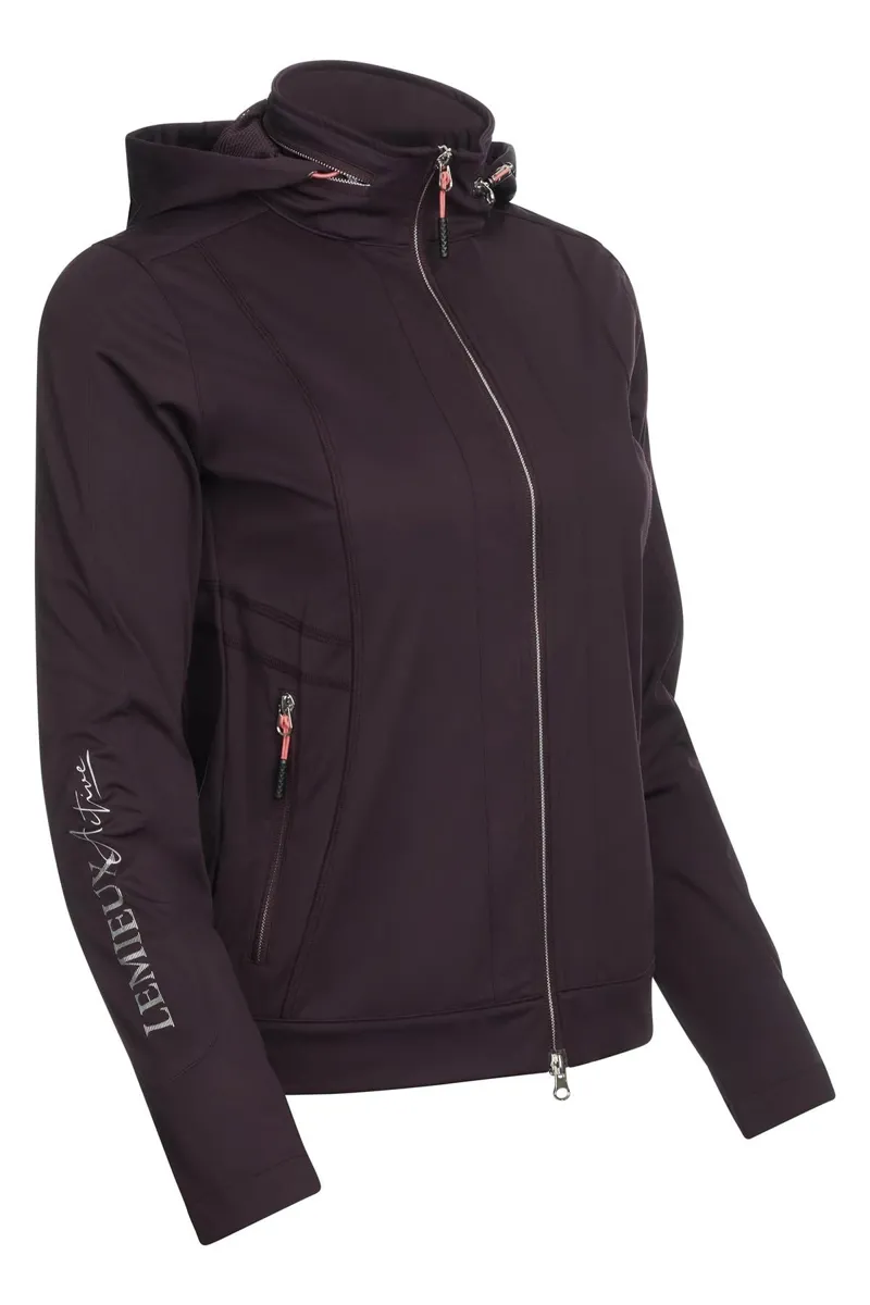 LeMieux Skyla Lightweight Jacket Aubergine 4 LeMieux Skyla Lightweight Jacket Aubergine - Image 2
