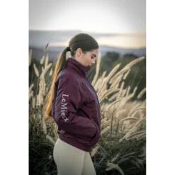 LeMieux Team Crew Jacket Burgundy 9 LeMieux Team Crew Jacket Burgundy -Equestrian Supplies Shop LeMieux Team LeMieux Crew Waterproof Unisex Jacket 12