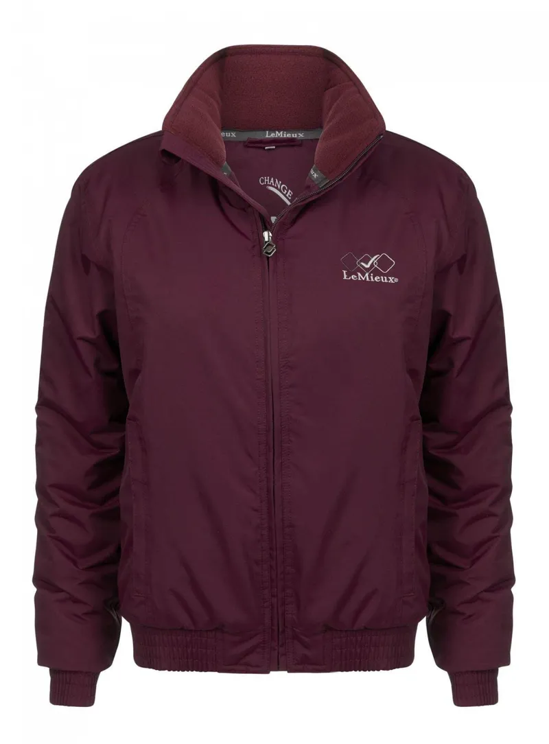 LeMieux Team Crew Jacket Burgundy 3 LeMieux Team Crew Jacket Burgundy