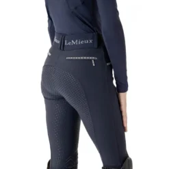 LeMieux Young Rider St Tropez Breech Indigo -Equestrian Supplies Shop LeMieux Young Rider Breeches Indigo 3
