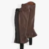 Premier Equine Lexaria Ladies Leather Half Chaps Brown 2 Premier Equine Lexaria Ladies Leather Half Chaps Brown -Equestrian Supplies Shop Lexaria Ladies Half Chaps Brown 1