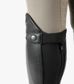Premier Equine Lexaria Ladies Leather Half Chaps Black 11 Premier Equine Lexaria Ladies Leather Half Chaps Black -Equestrian Supplies Shop Lexaria ladies leather half chaps black 4