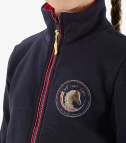 Premier Equine Lillio Girls Riding Jacket Navy -Equestrian Supplies Shop Lillio Kids Riding Jacket Navy 4
