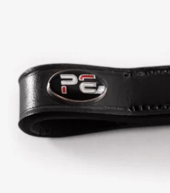 Premier Equine Liscio Plain Shaped Leather Browband Black -Equestrian Supplies Shop Liscio Plain Shaped Leather Browband Black Leather 4 2