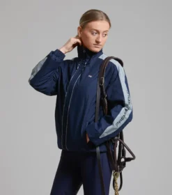 Premier Equine Lumen Reflective Unisex Riding Jacket Navy -Equestrian Supplies Shop Lumen Waterproof Riding Jacket Navy 10