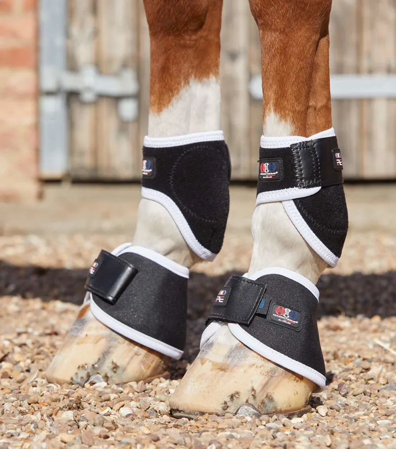 Premier Equine Magni-Teque Magnetic Hoof Boots Black 3 Premier Equine Magni-Teque Magnetic Hoof Boots Black
