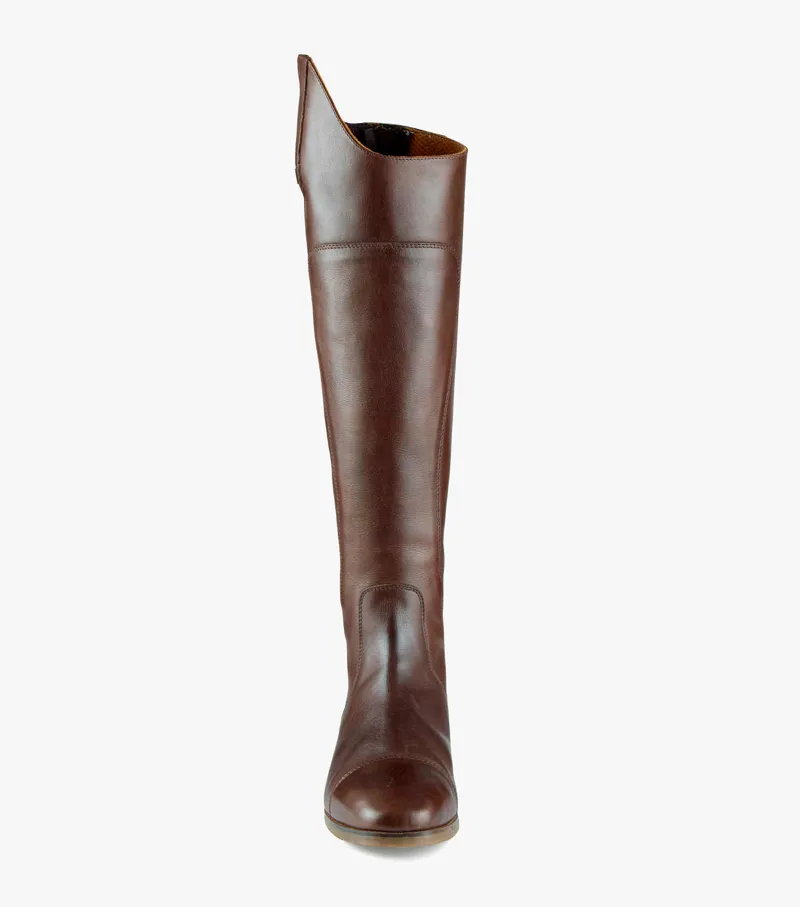 Premier Equine Mazziano Ladies Long Leather Dress Riding Boot Brown 8 Premier Equine Mazziano Ladies Long Leather Dress Riding Boot Brown - Image 6