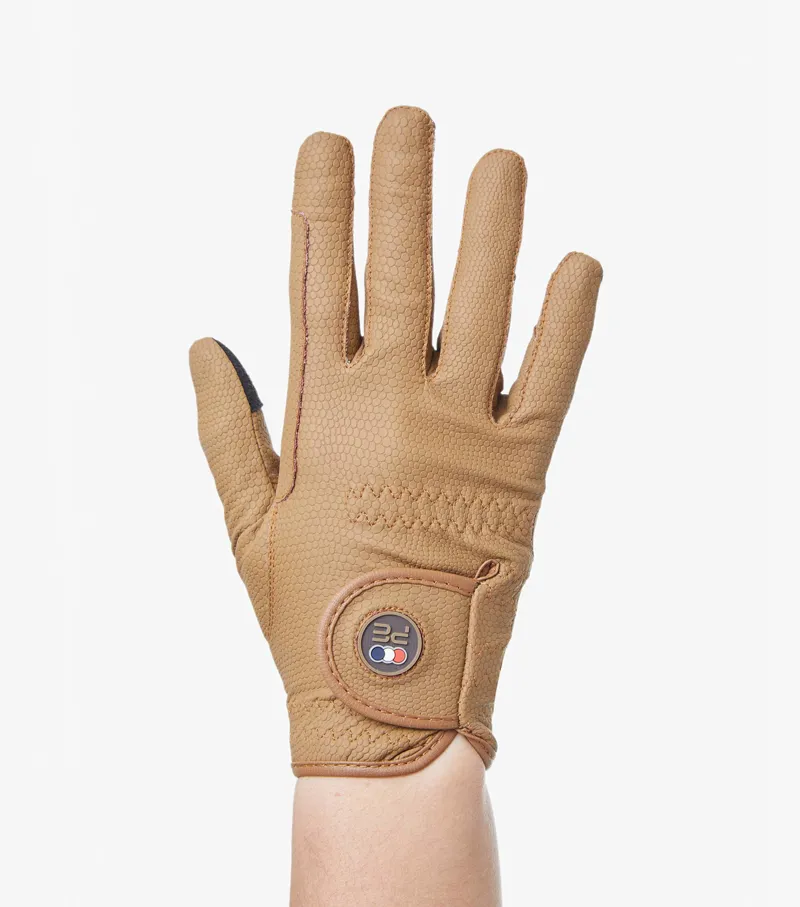 Premier Equine Metaro Ladies Riding Gloves Caramel 5 Premier Equine Metaro Ladies Riding Gloves Caramel - Image 3