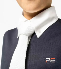 Premier Equine Mini Antonio Boy's Short Sleeve Show Shirt Navy -Equestrian Supplies Shop Mini Antonio Boys Short Sleeved Show Shirt Navy 5