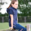 Premier Equine Mini Lamera Girl's Hybrid Riding Gilet Navy 2 Premier Equine Mini Lamera Girl's Hybrid Riding Gilet Navy -Equestrian Supplies Shop Mini20Lamera20Navy