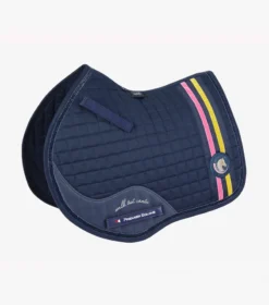 Premier Equine My Pony Jack Cotton GP/Jump Glitter Saddle Pad Navy