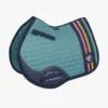 Premier Equine My Pony Jack Cotton GP/Jump Glitter Saddle Pad Turquoise -Equestrian Supplies Shop My Pony Jack GP Jump Saddle Pad Turquiose 1
