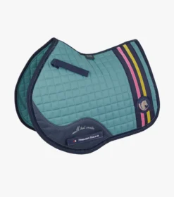 Premier Equine My Pony Jack Cotton GP/Jump Glitter Saddle Pad Turquoise