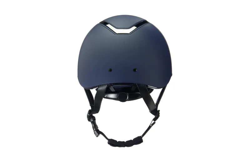 Charles Owen EQx Kylo Riding Helmet - Navy Matte/Pewter 5 Charles Owen EQx Kylo Riding Helmet - Navy Matte/Pewter - Image 3