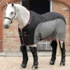 Premier Equine Sports Cooler Rug Black -Equestrian Supplies Shop PE Sport Cooler Rug Black 1