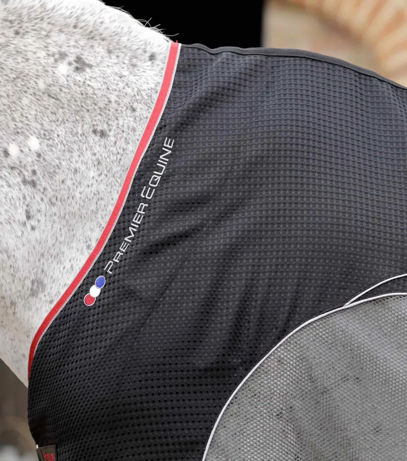 Premier Equine Sports Cooler Rug Black 4 Premier Equine Sports Cooler Rug Black - Image 2