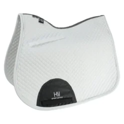 Hy Sport Active GP Saddle Pad In White