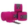 Hy Sport Active Luxury Bandages In Cobalt Pink -Equestrian Supplies Shop PR 15898 Hy Sport Active Luxury Bandages 01 3
