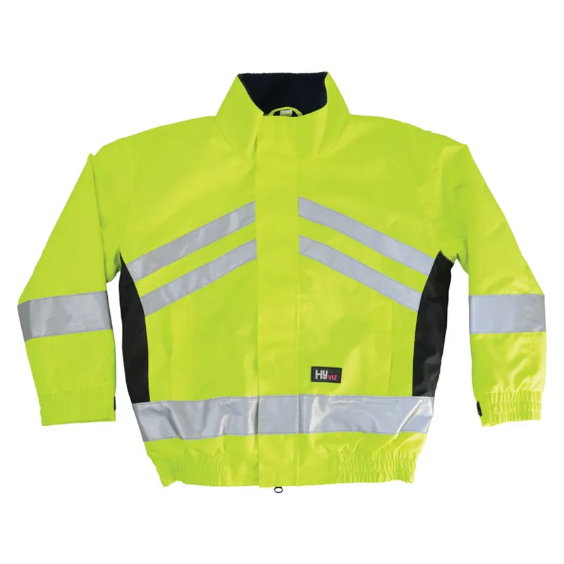 Hy Viz Reflective Waterproof Children's Blouson In Yellow 5 Hy Viz Reflective Waterproof Children's Blouson In Yellow - Image 3