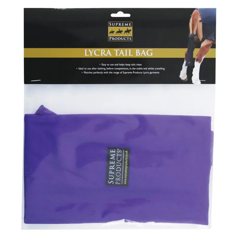 Supreme Products Lycra Tail Bag In Purple 3 Supreme Products Lycra Tail Bag In Purple