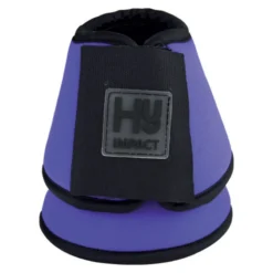 Hy Equestrian Neoprene Over Reach Boot In Purple